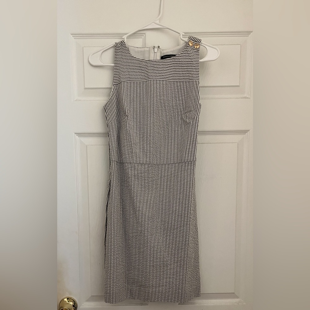 Banana Republic striped blue dress